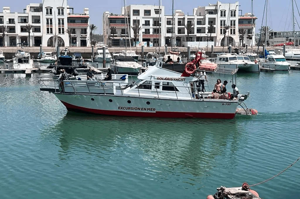 image-Agadir or Taghazout: Half-day Boat Trip Fishing with Swimming & Lunch